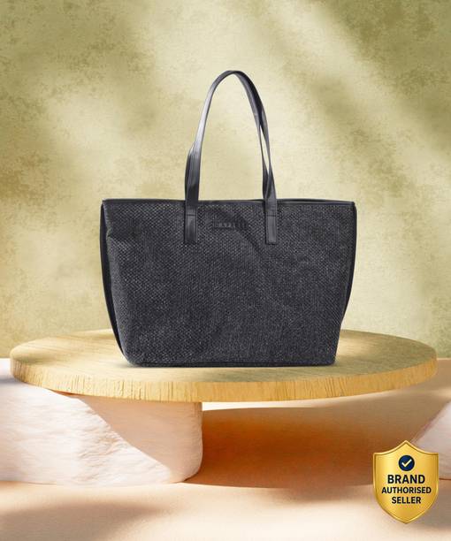 Men & Women Black Tote