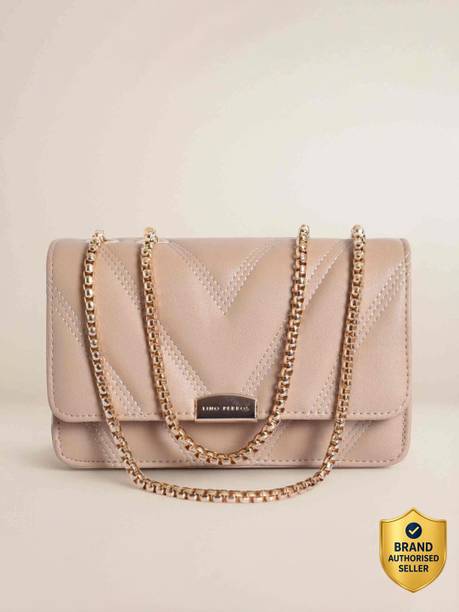 Women Beige Sling Bag - Regular Size