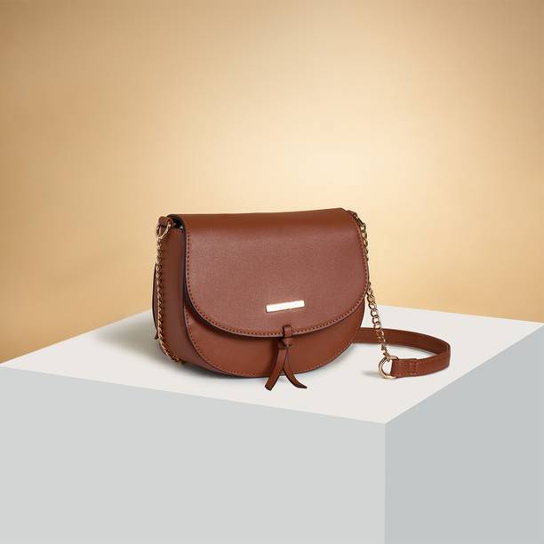Price History of Forever Glam by Pantaloons Structured Sling Bag from Myntra 111 11486631