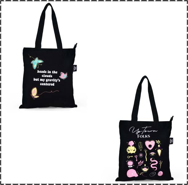 Women Black Tote Price in India