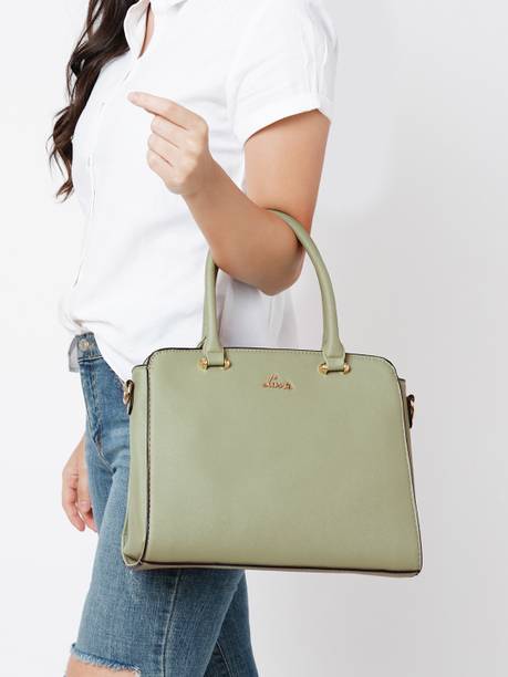 Women Green Satchel - Mini