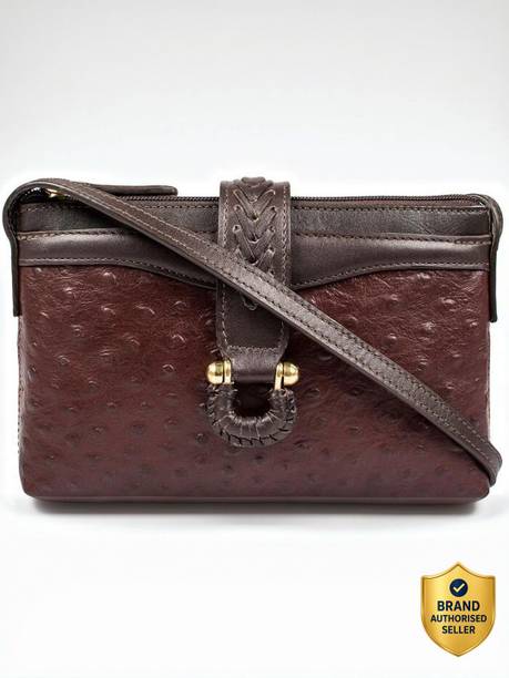 Women Brown Sling Bag - Mini