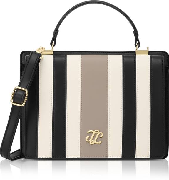 Lavie Signature Women Beige Satchel