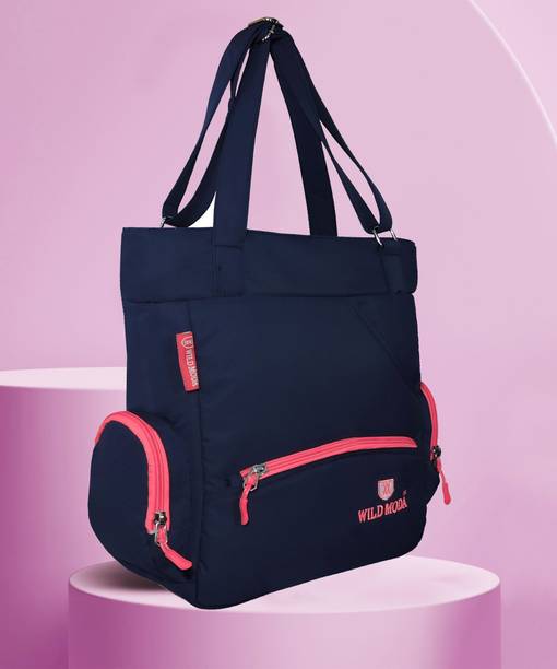 Women Blue, Pink Shoulder Bag - Regular Size