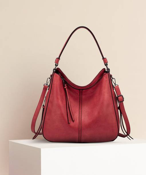 Women Red Hobo