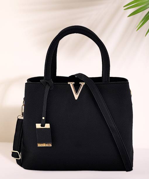 Women Black Hand-held Bag - Regular Size