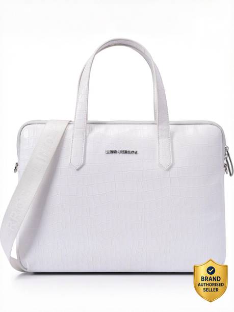 Women White Hand-held Bag