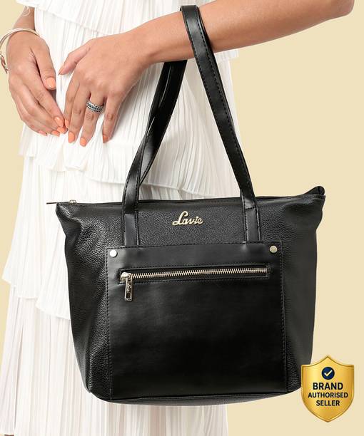 LAVIE Women Black Handbag - Regular Size