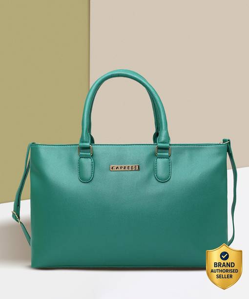 Women Green Satchel