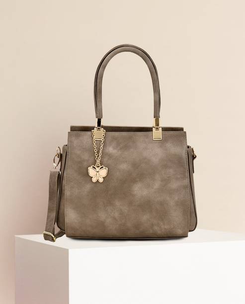 Women Grey Satchel - Extra Spacious