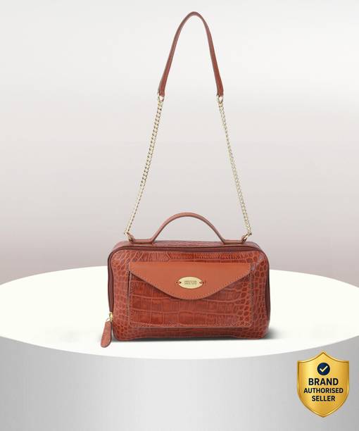 Women Tan Shoulder Bag - Regular Size