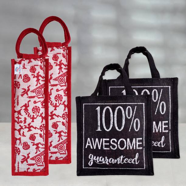 Heart Home Men & Women Multicolor Bottle Bag