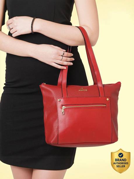 Women Red Handbag - Extra Spacious