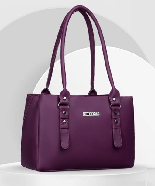 Creeper Women Purple Shoulder Bag