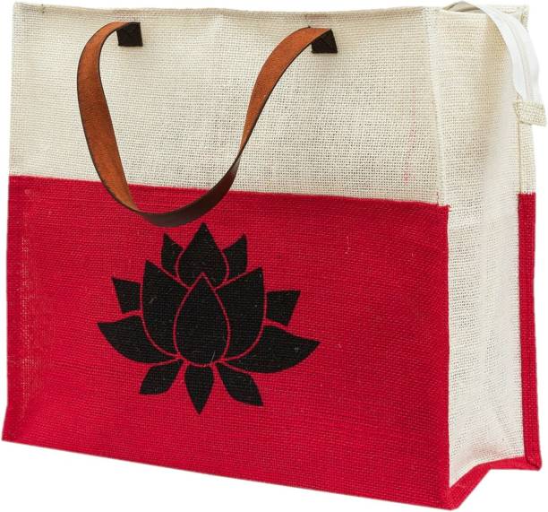Women Red, White Tote Price in India