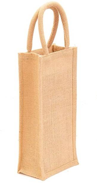 Peeplvalue Men & Women Beige Bottle Bag