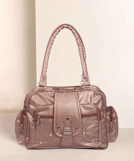 Women Gold Shoulder Bag - Mini