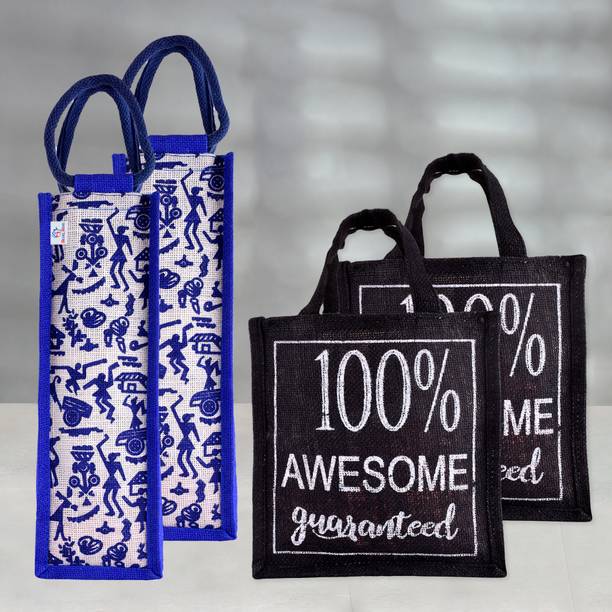 Heart Home Men & Women Multicolor Bottle Bag