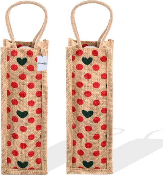 HOMESTIC Men & Women Red Bottle Bag