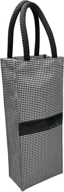 JOYE FASHION Men & Women White, Black Bottle Bag