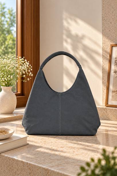 Despacito Women Grey Handbag