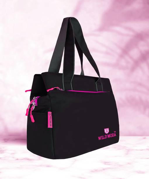 Women Black, Pink Shoulder Bag - Extra Spacious