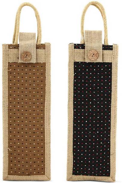 FLYHIGH Men & Women Beige, Brown Bottle Bag