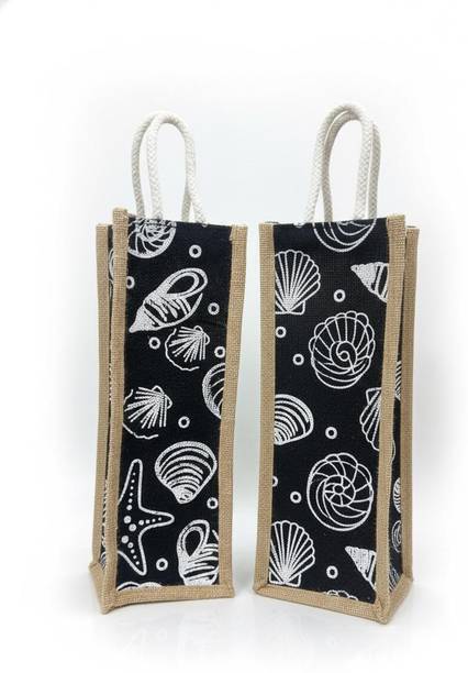 Parabola Men & Women Black Bottle Bag