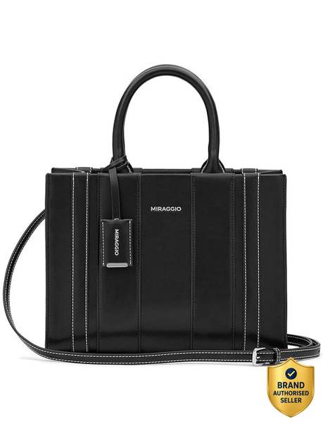 Women Black Satchel