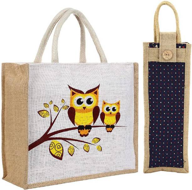 ENSAC Men & Women Blue Bottle Bag