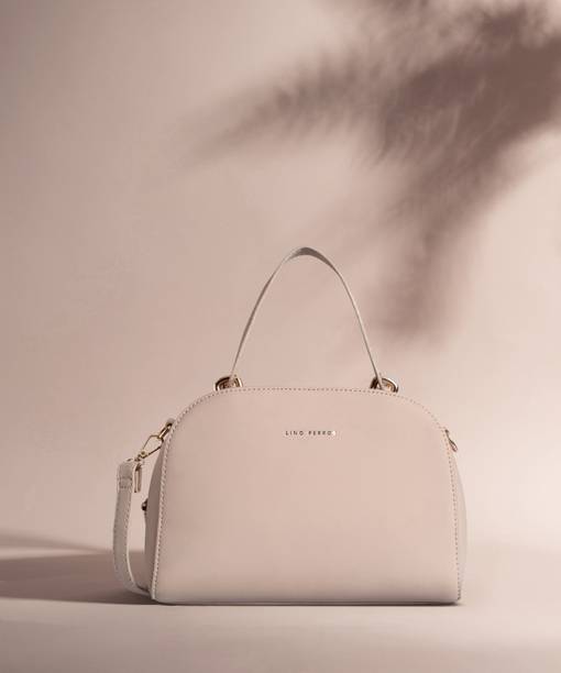 Women Beige Satchel - Mini