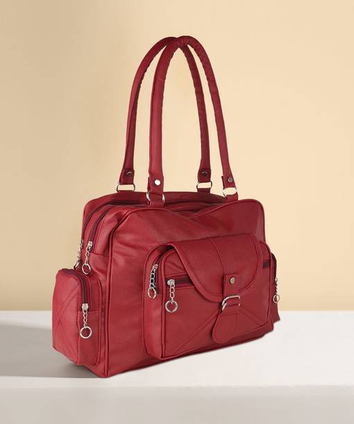Women Maroon Shoulder Bag - Mini