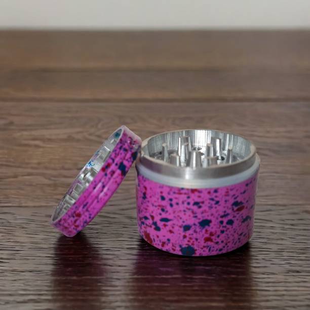 Turtulsgroup Herb Crusher Classic Metallic Herb Crusher, Hand Muller Grinder