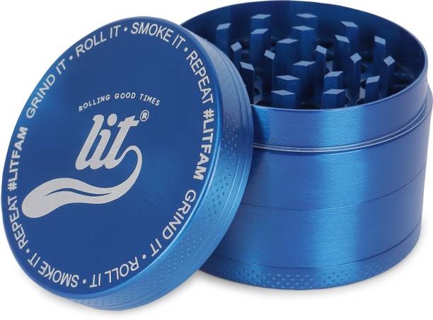 LIT GRINDER_55MM_BLUE Hand Muller Grinder