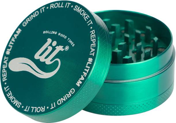 LIT GRINDER_50MM_GREEN Hand Muller Grinder