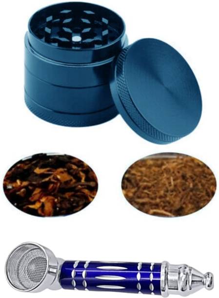 RJC solid blue crusher with metal pipe Hand Muller Grinder