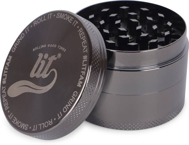 LIT GRINDER_55MM_GUNBLACK Hand Muller Grinder