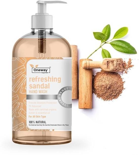 Oneway Happiness Refreshing Sandal Hand Wash Hand Wash Bottle