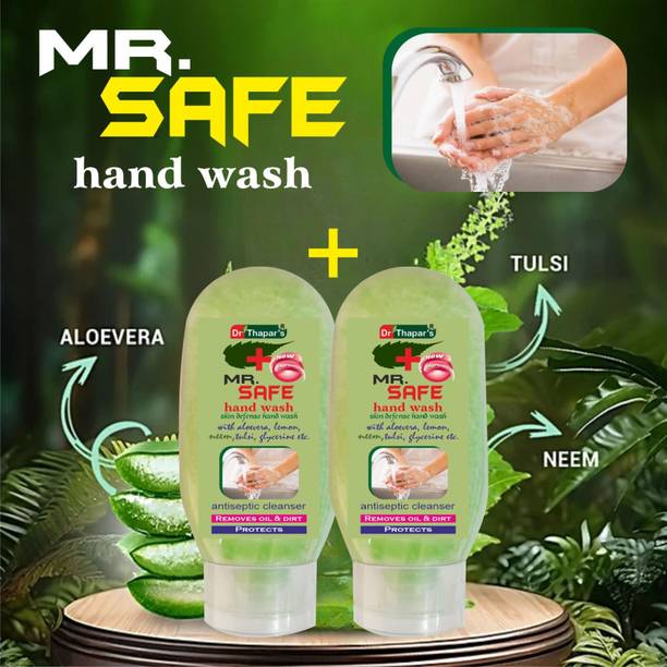 Mr. SAFE Anti-Virus, Anti-Bacterial Herbal Hand Wash Hand Wash Bottle