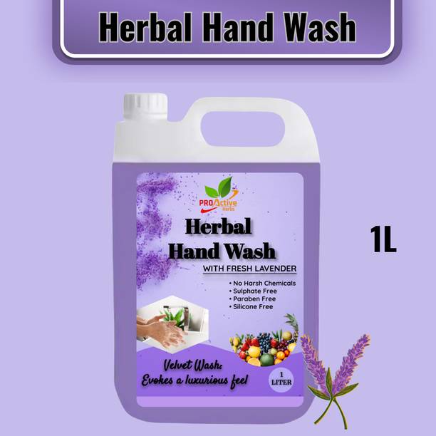 Proactive Herbs Herbal Lavender Germ-Protected Hand Wash Kills 99.99% germs(C) Hand Wash Can