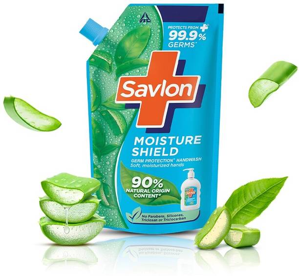 सैवलॉन Moisture Shield Germ Protection Refill Pouch| 90% Natural Origin