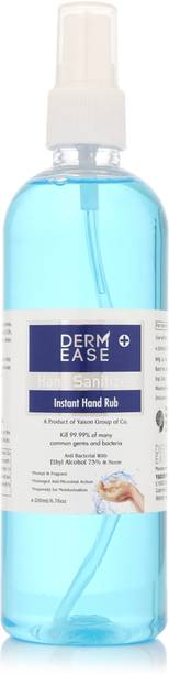 DERMEASE DERM EASE MIST SPRAY  200ml Hand Sanitizer Bottle