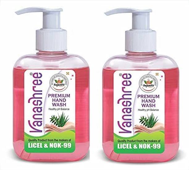 Vanashree Premium Handwash, Soothing Handwash Contains Neem & Aloevera extracts Hand Wash Pump Dispenser