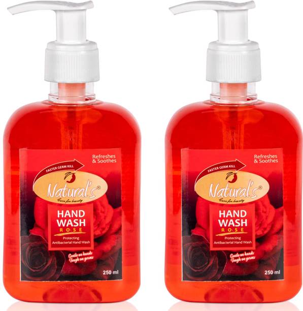 Natural's Care for Beauty Herbals Extract Rose Hand Wash Pump Dispenser Hand Wash Pump Dispenser