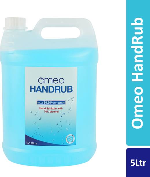 Omeo Isopropyl Based Hand Rub 5 Litre Hand Rub Can
