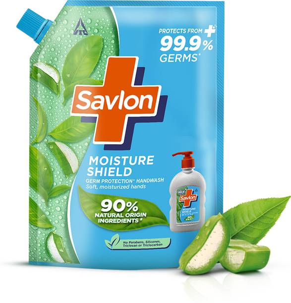 Savlon Moisture Shield Handwash Refill PackSoft hands Value Pack 1.3L Hand Wash Pouch (1.3 L)