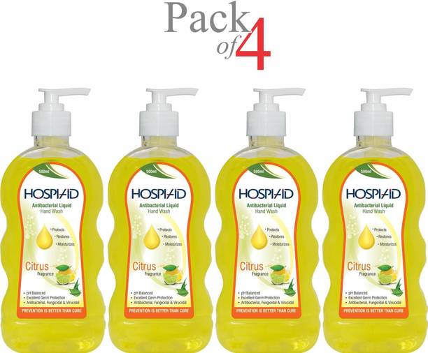 hospiaid Hand Wash Lemon Hand Wash Bottle