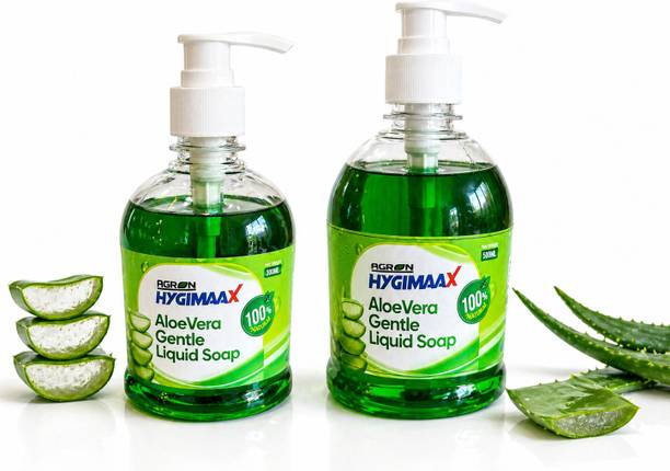 Naturon Gentle Liquid Soap Hand Wash Aloe Vera Moisturizing Liquid Cleansing 300ml&500ml Hand Wash Bottle