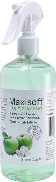 Maxisoft  (Spray) Green Apple Sanitizer Spray Bottle