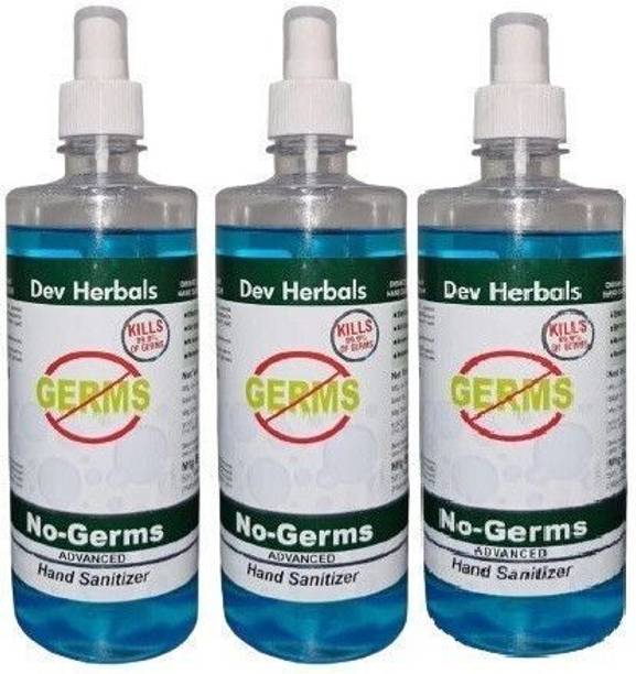 Dev Herbals  500ml 2 pack Hand Sanitizer Spray Bottle